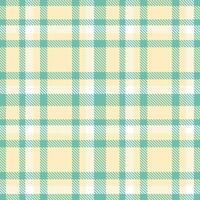 Plaid pattern seamless. Sandy Larchmere and Light Soft Buttercup Tartan Textile Design. vector