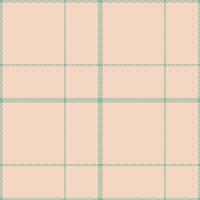 Vintage Lichen and Mellow Sour Patch Peach Seamless Tartan Textile Design vector