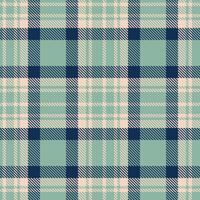 Vivid Lichen and Dusky Sour Patch Peach Seamless Tartan Textile Design vector