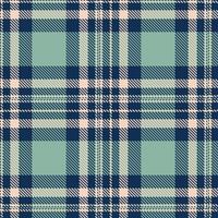 Pale Royal Blue Metallic and Dusty Sour Patch Peach Seamless Tartan Textile Design vector