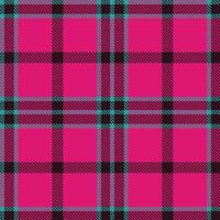 Highland Baltic Green Tartan patterns fabric texture. Modern Rustic Black Cherry Seamless Tartan vector