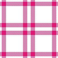 Rustic White and Pastel Magenta Elephant Seamless Tartan Textile Design vector