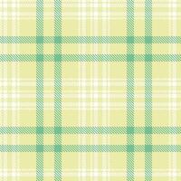 Rich Kiwi Ice Cream Seamless Tartan with Iridescent White accents Textile Design vector