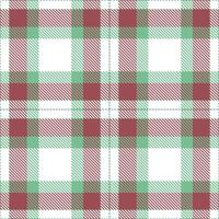 Dusky Water Fern Tartan patterns fabric texture. Modern Neon White Seamless Tartan vector