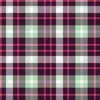 Soft Greek Aubergine Seamless Tartan with Warm Fuchsia Felicity accents Textile Design vector
