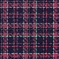 Modern Pastel Dark Knight and Fire Raspberry Pudding Seamless Tartan Textile Design vector