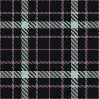 Plaid pattern seamless. Autumn Narwhal Grey and Rustic Dianthus Mauve Tartan Textile Design. vector