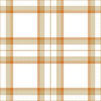 Dark Manticore Wing Tartan patterns fabric texture. Modern Muted White Seamless Tartan vector