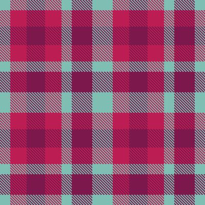Plaid pattern seamless. Fire Mintnight and Vibrant Ravens Banquet Tartan Textile Design.