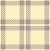 Plaid pattern seamless. Fire Creamy Corn and Neon Frosted Cocoa Tartan Textile Design. vector