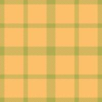 Mellow The Goods Tartan patterns fabric texture. Modern Mellow California Peach Seamless Tartan vector