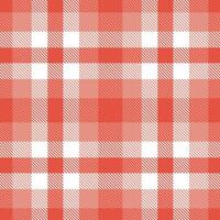 Modern Seamless Tartan featuring Metallic Tiger Lily and Metallic Peony Pink Textile Design vector