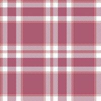 Dusty Lifestyle Red Tartan patterns fabric texture. Modern Rustic Martini East Seamless Tartan vector
