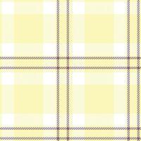 Highland Golden Hermes Seamless Tartan with Pale White accents Textile Design vector