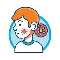 Bacteria Causing Ear Infections in Children vector