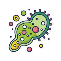 Aerobic Bacteria in OxygenRich Environment vector