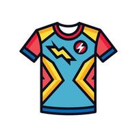 Trendy Graphic Print Tee Illustration vector
