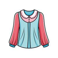 Stylish Light Chiffon TShirt Graphic vector