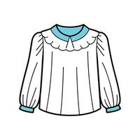 Unique Light Chiffon TShirt Art vector