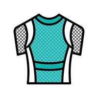 Stylish Mesh Layered TShirt Graphic vector