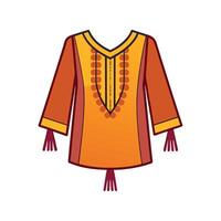 Elegant Boho Tassel TShirt Illustration vector