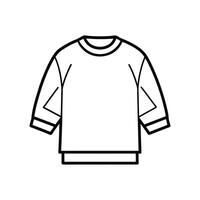 Casual Chill Oversized Lounge Tee Design vector