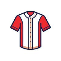 Trendy Classic Baseball Jersey Tee Design vector