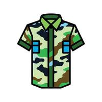 Unique Digital Camo Print Shirt Art vector