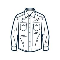 Unique Distressed Denim TShirt Art vector