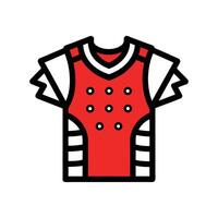 Edgy Studded Rocker Tee Bold Outline Design vector
