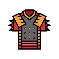 Innovative Bold Outline of Studded Rocker Tee Art vector