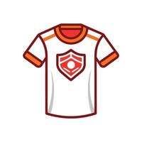 Unique Bold Outline of Subtle Embossed Print Tee Art vector