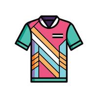 Stylish Modern Digital Print Tee Design vector