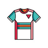 Chic Modern Digital Print Tee Design vector