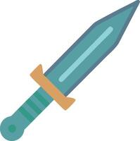 Sleek and Deadly Dagger Design vector