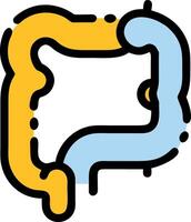 Subtle and Refined Colon Symbol vector