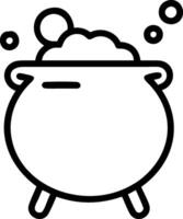 Whimsical Fairy Tale Cauldron Idea vector