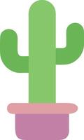 Modern Cactus Design Concept vector