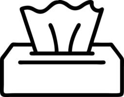 Compact and Functional Tissue Box vector