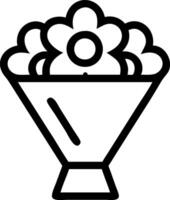 Romantic Rose Bouquet Design vector