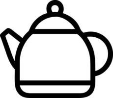 Steaming Kettle with Hand-Sketched Chalk Look vector