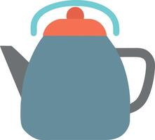 Unique Kettle Design in a Chalkboard Theme vector