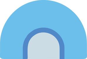 Minimalist Igloo Icon Design vector