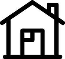 Creative House with Geometric Shapes vector