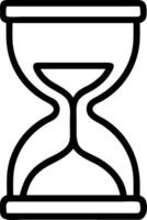 Artistic Hourglass with Detailed Patterns vector
