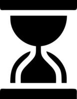 Modern Hourglass Design with Geometric Elements vector