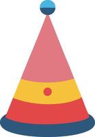 Minimalist Dunce Cap with Simple Lines vector