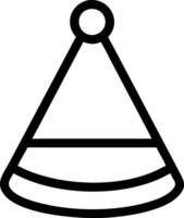 Whimsical Dunce Cap with Playful Details vector