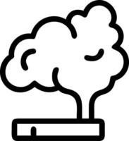 Moody Smoke Cloud with Shadowy Depths vector