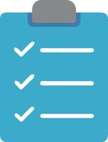 Modern Minimalist Check-List Layout vector